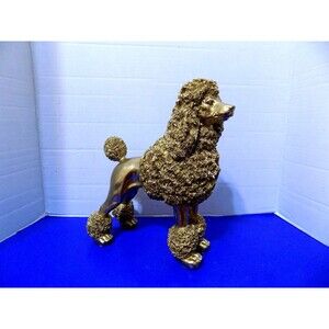 NEW Fancy Show French Poodle Statue Figurine Dog Modern Art Home Decor